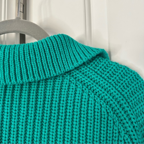 J.Crew Ribbed Cotton Johnny Collar Sweater Polo (NEW WITH TAGS) - Picture 8 of 11